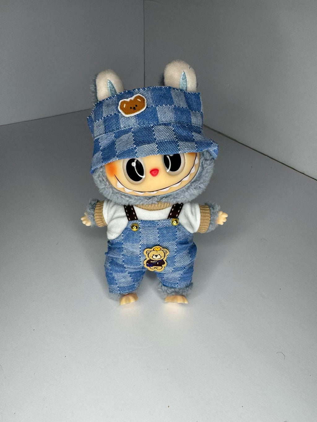 Labubu Classy Bear – Cool Blues