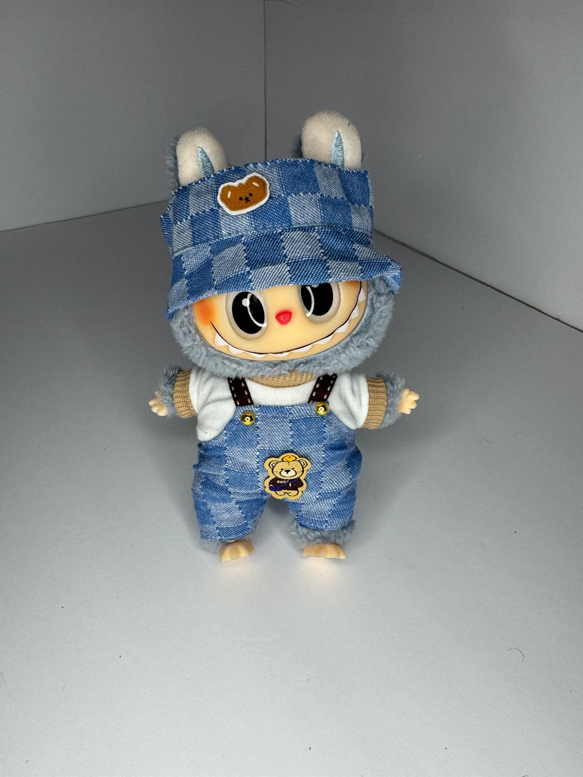 Labubu Classy Bear – Cool Blues