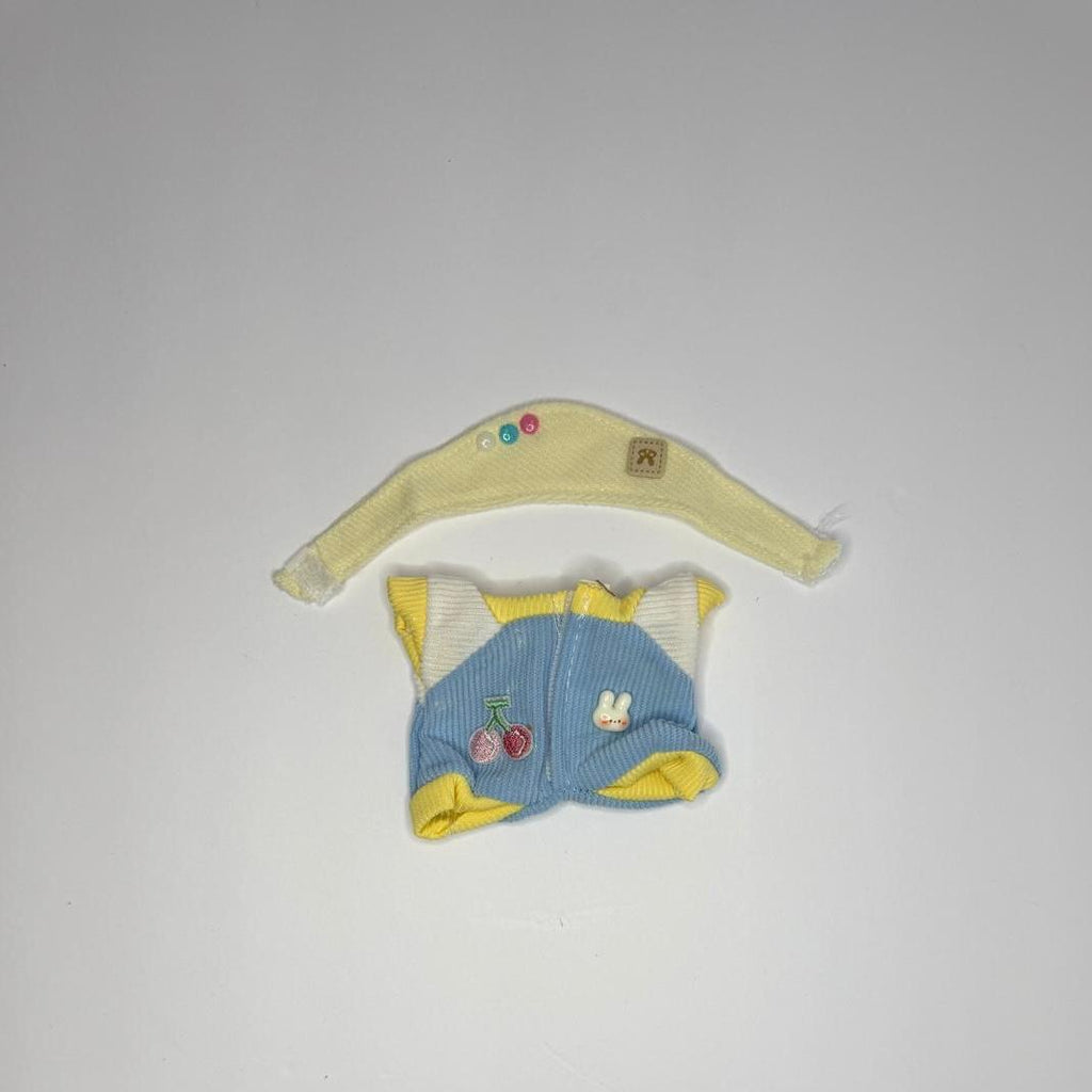 Labubu Green Bunny Button Set – Soft Textures & Sweet Details