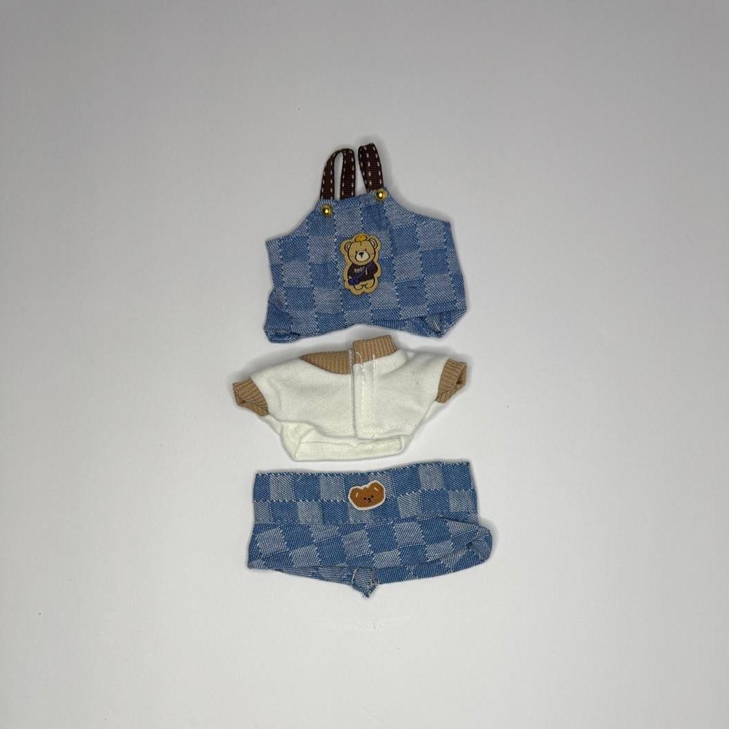 Labubu Classy Bear – Cool Blues